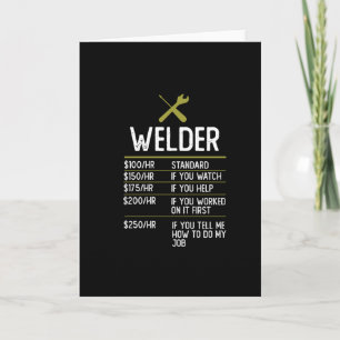 Carte Souder Souder cadeau Idée actuelle