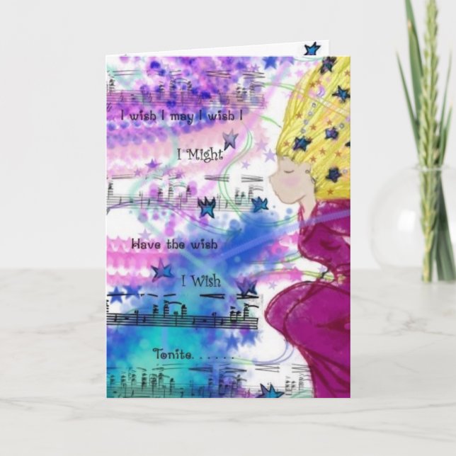 Carte Souhait d'anniversaire (Devant)