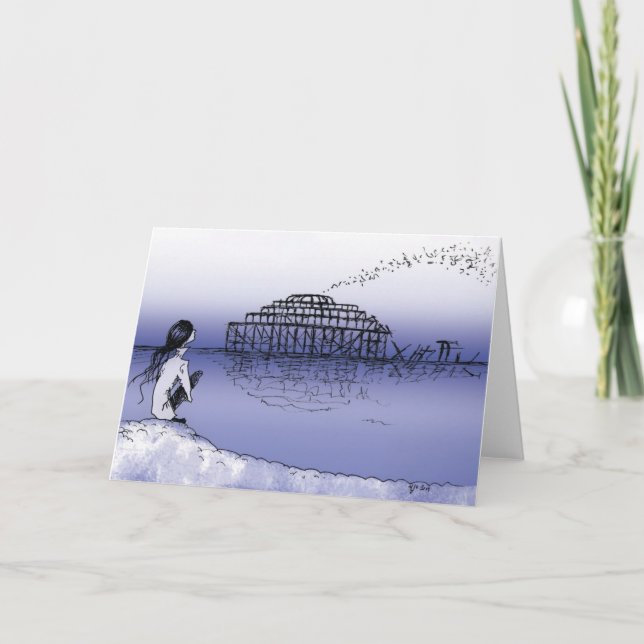 Carte Souhait vous étiez ici (Devant)