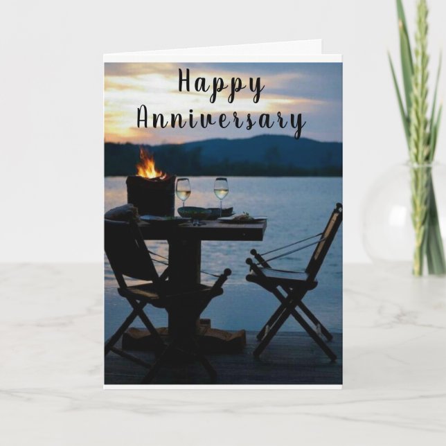 CARTE SOUHAITE ANNIVERSAIRE - LE TEMPS DE CÉLÉBRER LA CA (Devant)