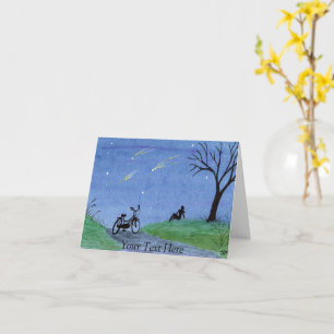 Carte Souhaiter une étoile