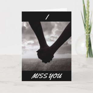 CARTE ***SOUHAITEZ QUE VOUS ÉTIEZ ICI À NOËL*** VOUS MAN