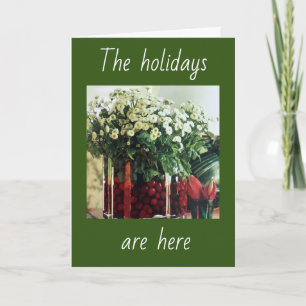 CARTE ***SOUHAITEZ QUE VOUS ÉTIEZ PRÈS DE NOËL*** VOUS M
