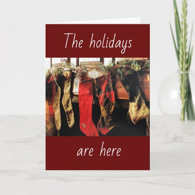 CARTE ***SOUHAITEZ QUE VOUS ÉTIEZ PRÈS DE NOËL*** VOUS M (Devant)