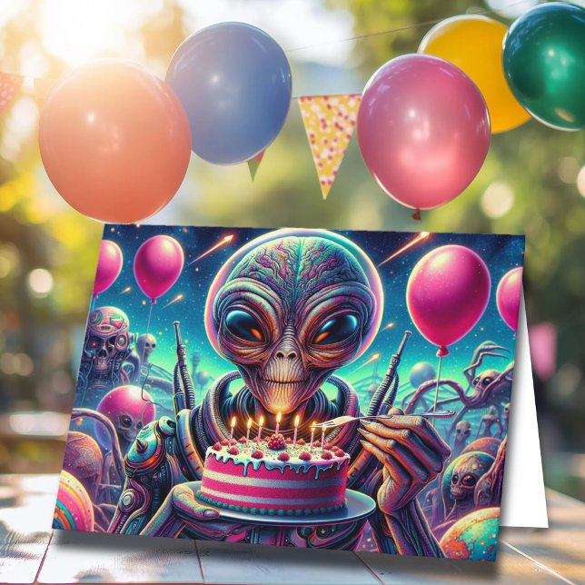 Carte Souhaitez-vous un anniversaire de ce monde | Drôle (Créateur téléchargé)
