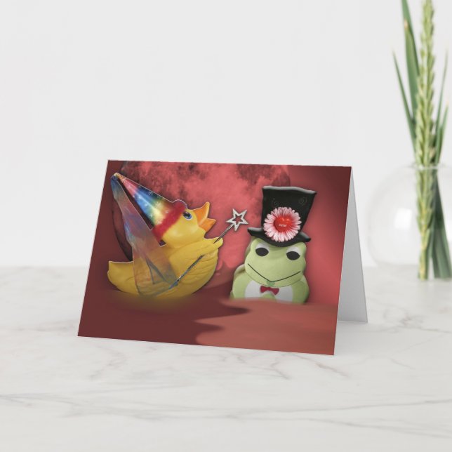 Carte Souhaits d'anniversaire ! (Devant)