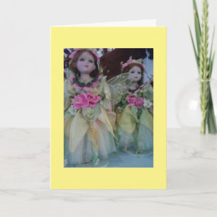 CARTE SOUHAITS D'ANNIVERSAIRE SPÉCIAUX "PETITE FILLE"