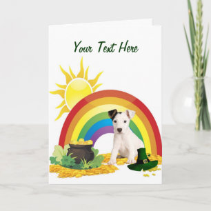 Carte Souhaits de jour de Jack Russell Terrier St