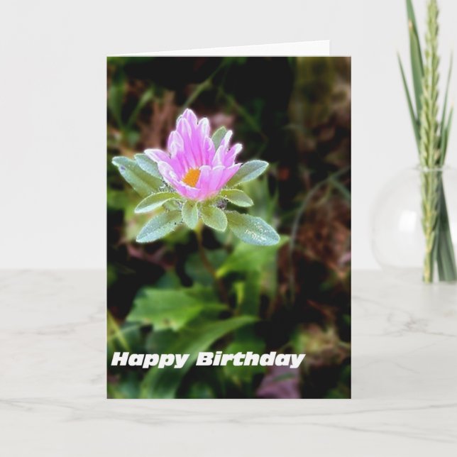 Carte Souhaits de joyeux anniversaire (Devant)