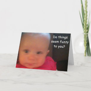 Carte SOUHAITS FUZZY 50ème ANNIVERSAIRE