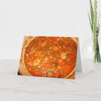 Carte Soupe à arc-en-ciel