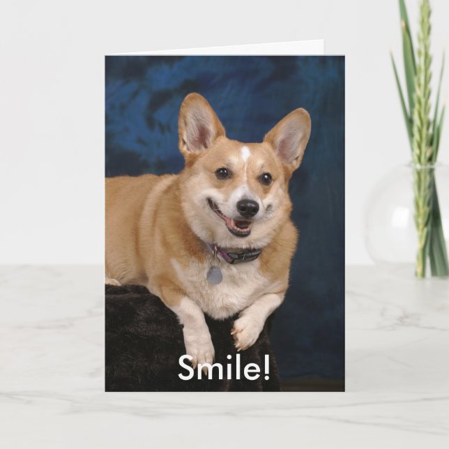 Carte Souriez ! (Devant)