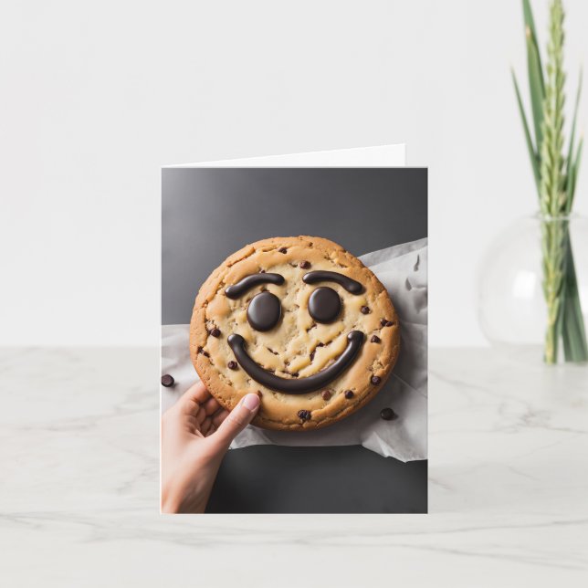 Carte Souriez, c'est l'heure des biscuits ! (Devant)