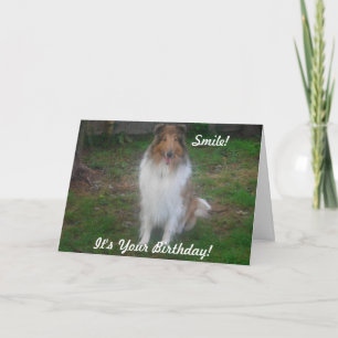 Carte Souriez ! C'est votre anniversaire !