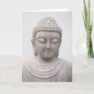 Carte Sourire Serene Bouddha Inspirational Love Peace