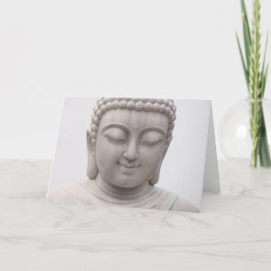 Carte Sourire Serene Bouddha Inspirational Love Peace