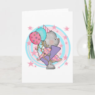 Carte Souris 1er anniversaire T-shirts et cadeaux