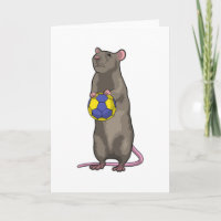 Souris au sports de handball