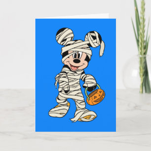 Carte Souris Mickey pour la maman d'Halloween