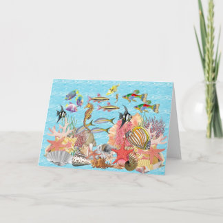 Carte Sous la mer