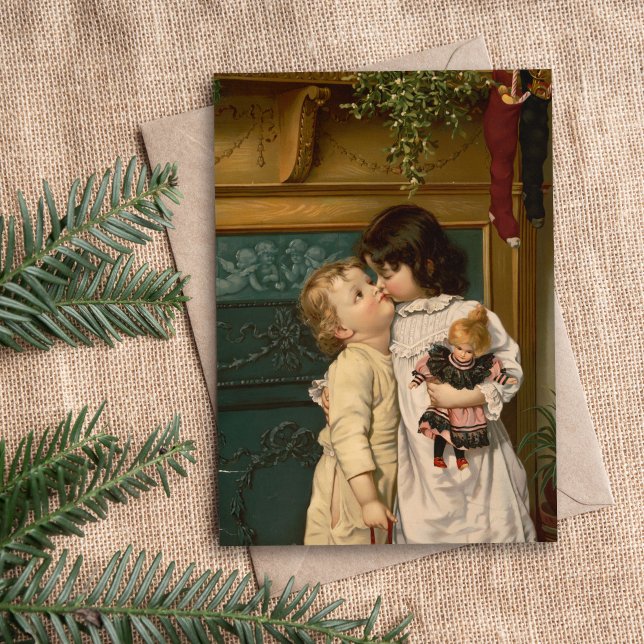 Carte Sous le Mistletoe | Knapp & Co. (Créateur téléchargé)