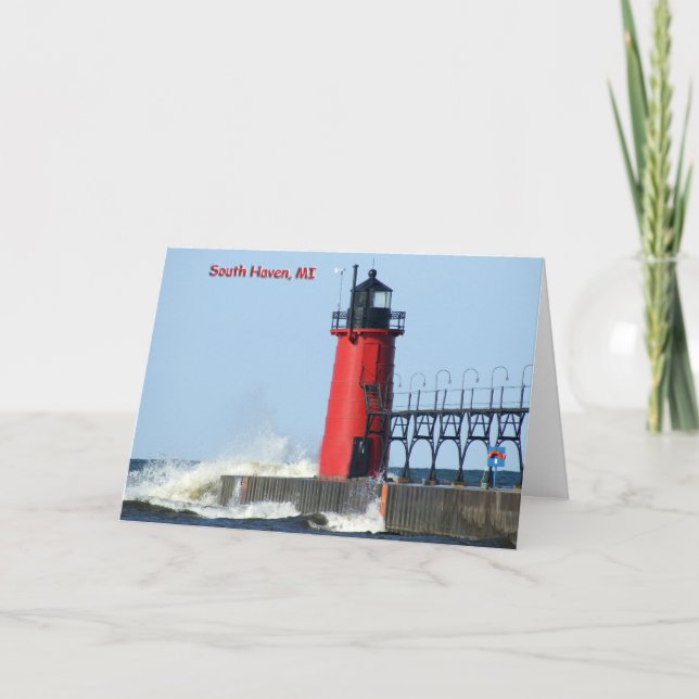 Carte South Haven Lighthouse (Devant)