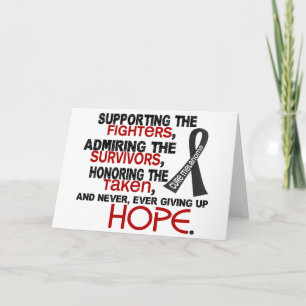 Carte Soutien Admirer Honorer 3.2 Melanoma