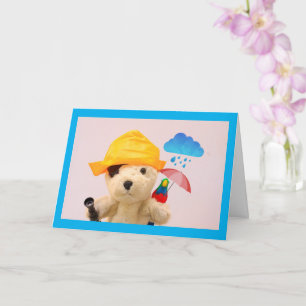 Carte Soutien pour les amis mignons contre le cancer