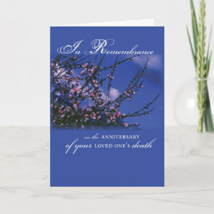 Carte Souvenir de l'anniversaire