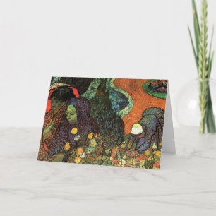 Carte Souvenir du jardin à Etten de Vincent van Gogh