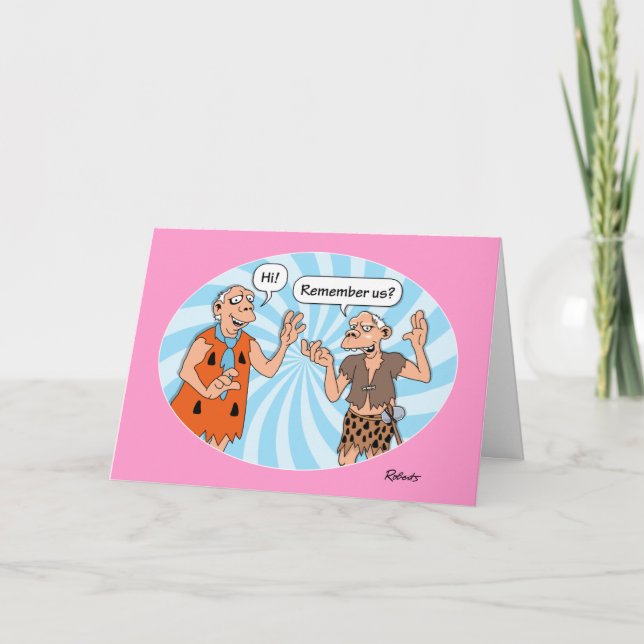 Carte Souvenirs amusants Anniversaire (Devant)