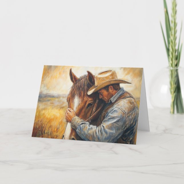 Carte Souvenirs chéris dans les espaces ouverts (Devant)