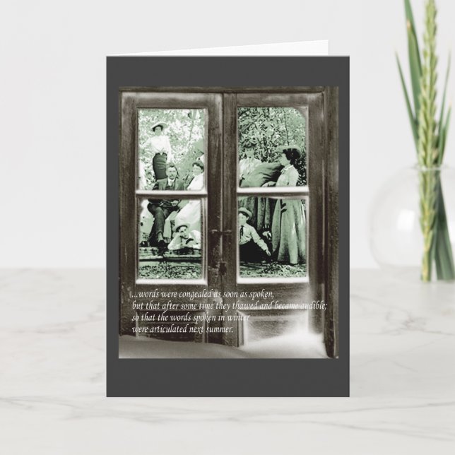 Carte Souvenirs décongelés (Devant)