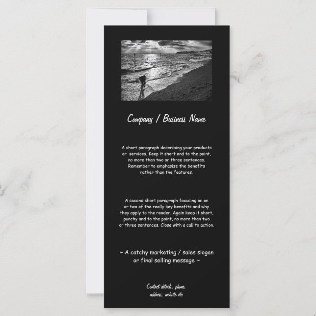 Carte Souvenirs du front de mer (Devant)