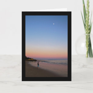 Carte Souvenirs sous la lumière de la lune