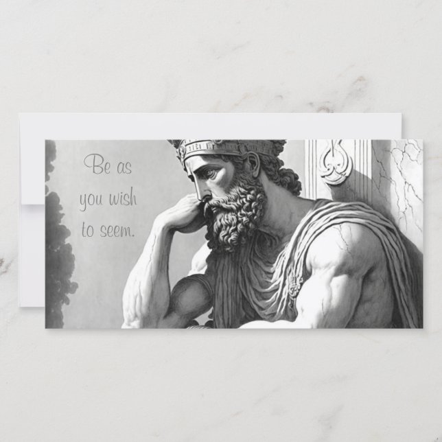 Carte Soyez comme vous voulez sembler (Devant)