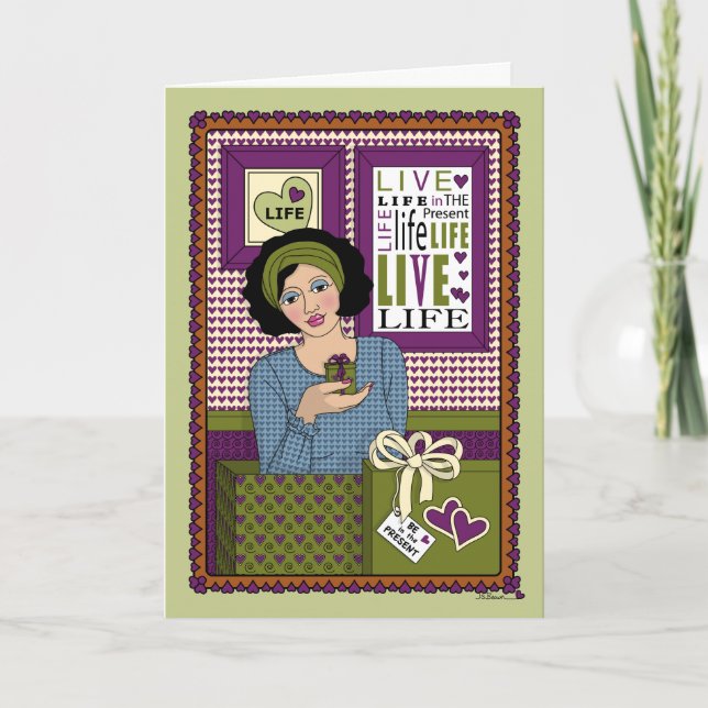 Carte Soyez dans le présent_A_Greeting (Devant)