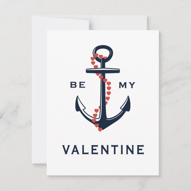 Carte Soyez ma Saint-Valentin (Devant)