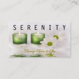Carte Spa simple et propre