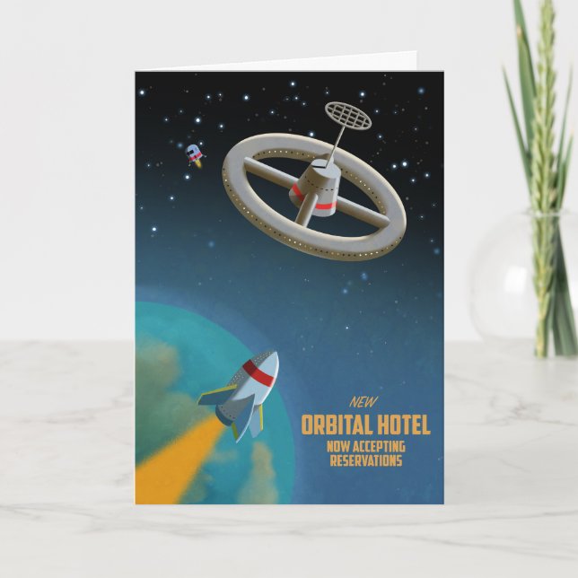 Carte Space Hotel (Devant)