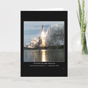 Carte Space Shuttle Endeavour Lift-off STS-69