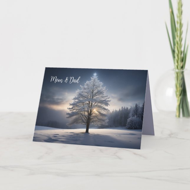 CARTE SPÉCIALE MOM & PÈRE NOËL (Devant)