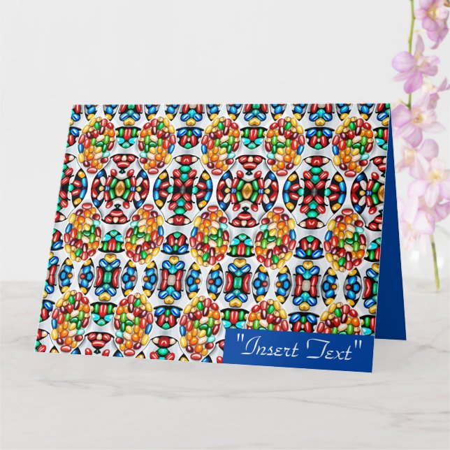 Carte Spectre de douceur : Jelly Beans in Technicolor (Orchidée)