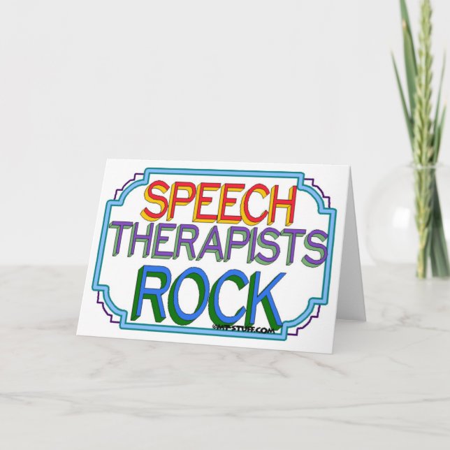 Carte Speech Theists (Devant)