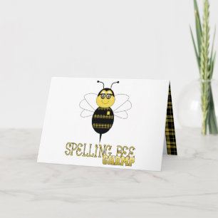 Carte Spelling Bee Champ Greeting Card