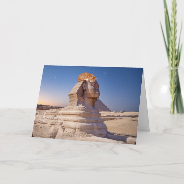 Carte Sphinx Cat Nap (Devant)