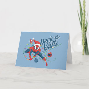 Carte Spider-Man "Deck The Walls"