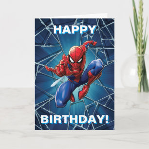 Carte Spider-Man   Leap de tir sur le Web