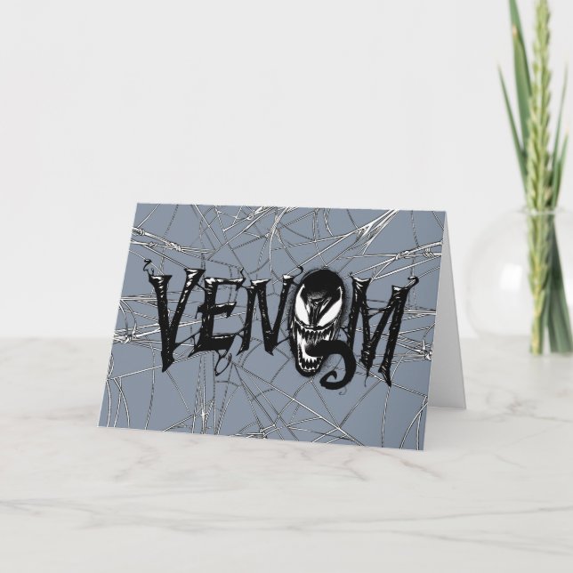 Carte Spider-Man | Logo du nom de la Venom (Devant)