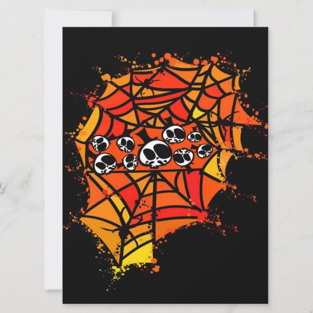 Carte Spider | Skull (Devant)